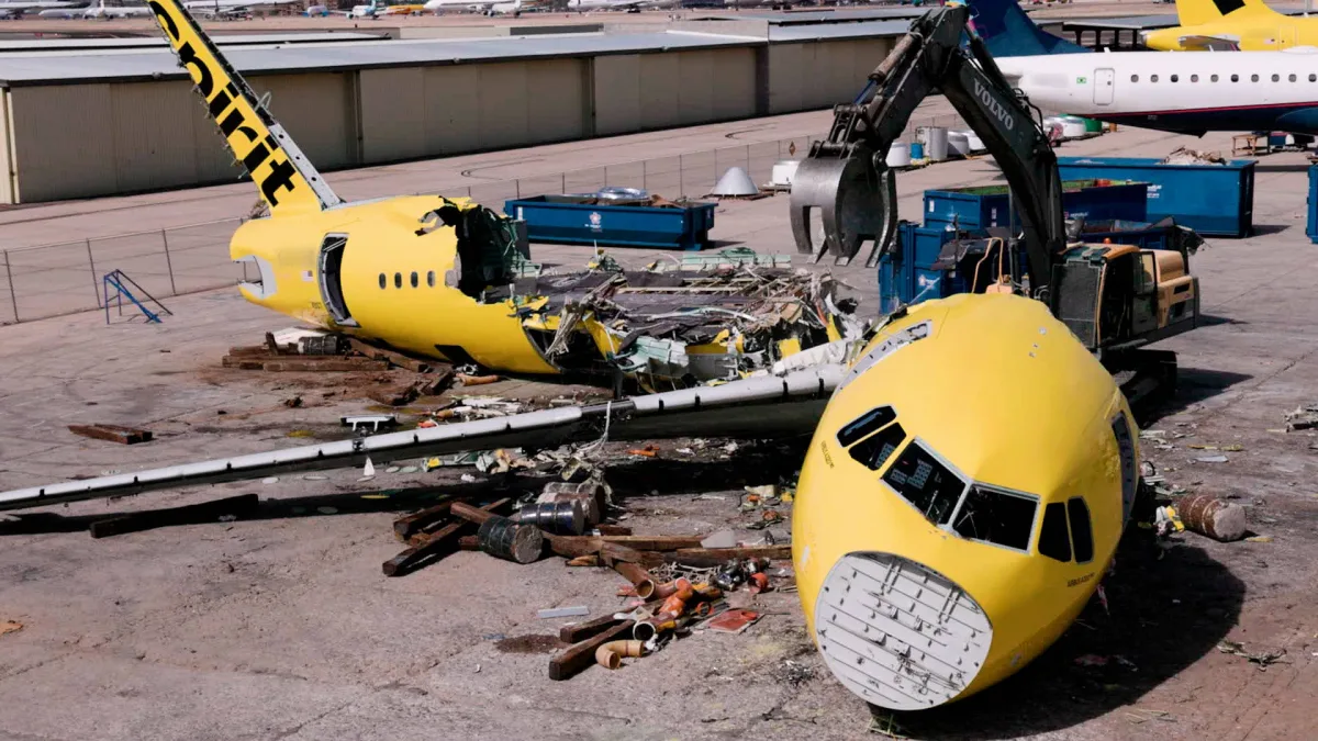 Engines so scarce that 4-year-old jets get torn apart